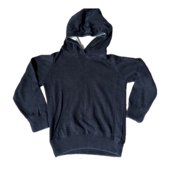 🔵 Last Chance 🔵 H&M | Hoodie Sweater Gray White Size 6 - Picture 1 of 3